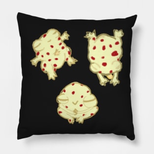 FROGGY BUNS - STEAMED FROG PARTY Pillow