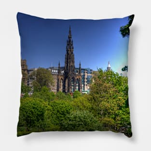 Scott Monument  II Pillow