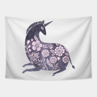 Cosmic Unicorn Tapestry