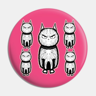 Zinfull's Mischief Cat Gang Pin