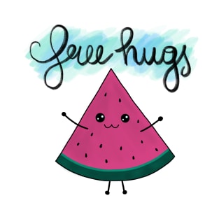 Watermelon Free Hugs T-Shirt