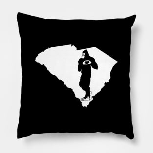 South Carolina Bigfoot Pillow