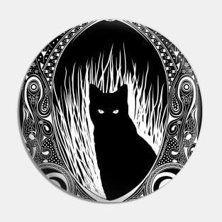 BLACK CAT Pin