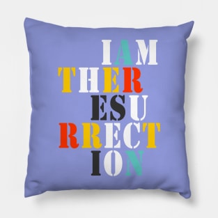 I am The Resurrection Stone Roses Pillow