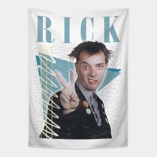 Rick // The Young Ones \\ 80s Retro Fan Artwork Design Tapestry