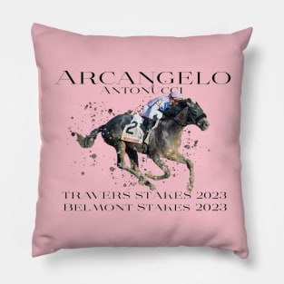 Arcangelo Wins the Travers Stakes 2023 Pillow