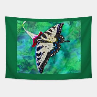 When Butterflies Are Free Tapestry