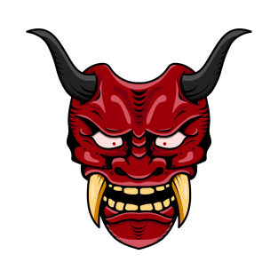 japanese devil mask T-Shirt