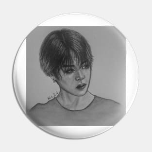 Fake Love Jimin Redraw Pin