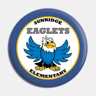 Sunridge Elementary Eaglet Soaring Pin