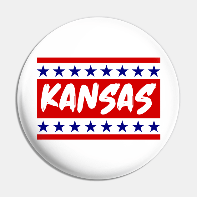 Kansas Pin by colorsplash