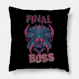 Final Boss Pillow