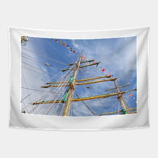 Bremerhaven; City; New port; Ship mast; Ship masts; Ship; Sailing ship Tapestry