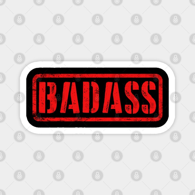 Badass military. Perfect present for mom mother dad father friend him or her Magnet by SerenityByAlex