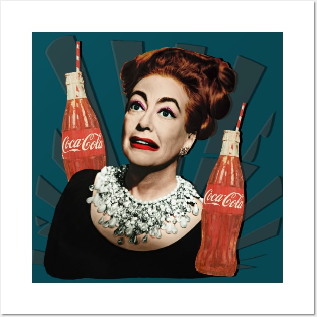 Joan Crawford Coca Cola - Joan Crawford - Posters and Art Prints ...
