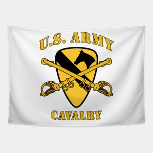 Mod.5 US Cavalry Army Branch Crossed Sabers Tapestry