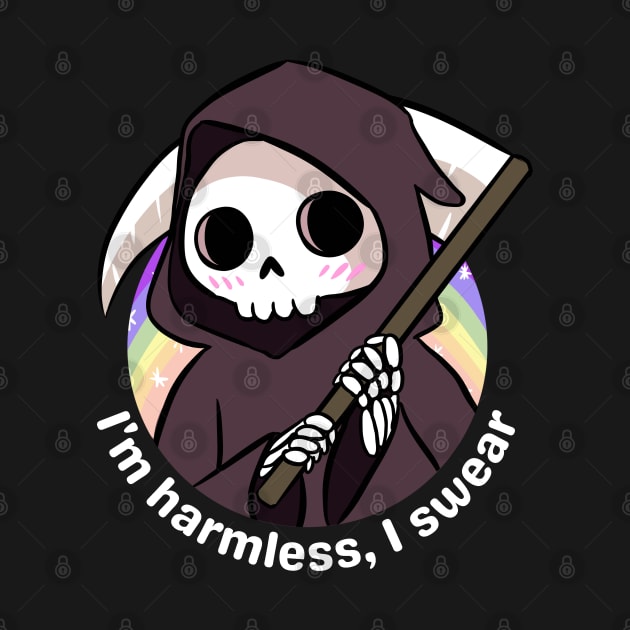 Cute harmless little grim reaper by Yarafantasyart