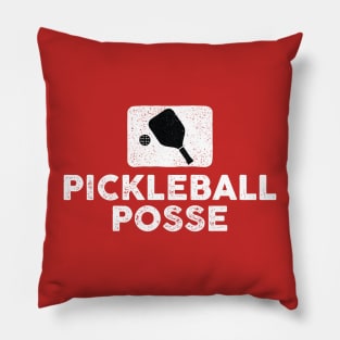 Funny pickleball posse quote for pickleball lovers Pillow