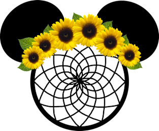 Sunflower Dream Catcher Magnet