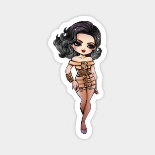 Chibi Vintage Dita Magnet