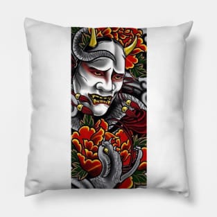 yakuza flower Pillow