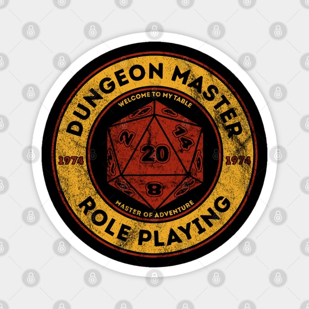 Dungeon Master Magnet by FanFreak