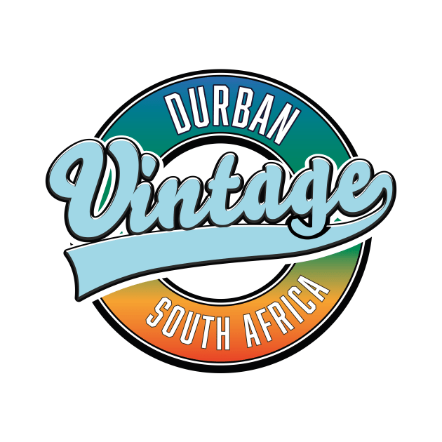 Durban south africa vintage logo by nickemporium1