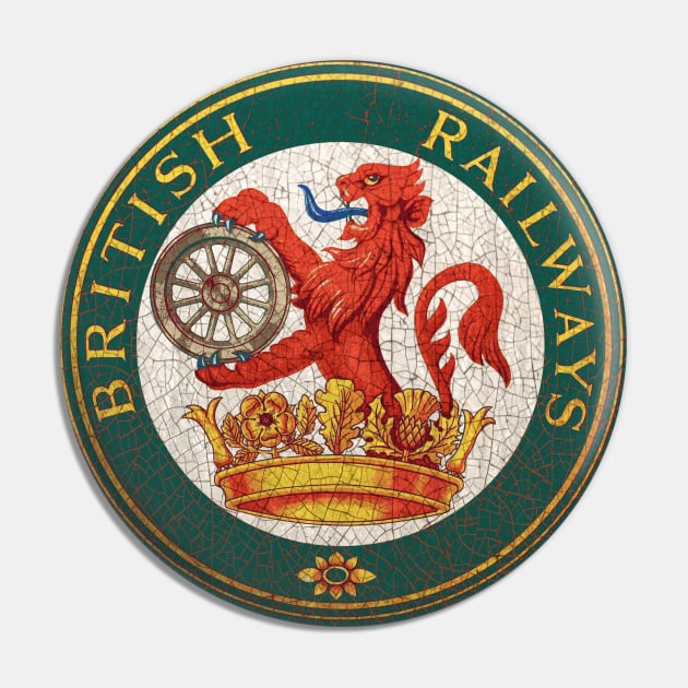 English Railways Pin by Midcenturydave