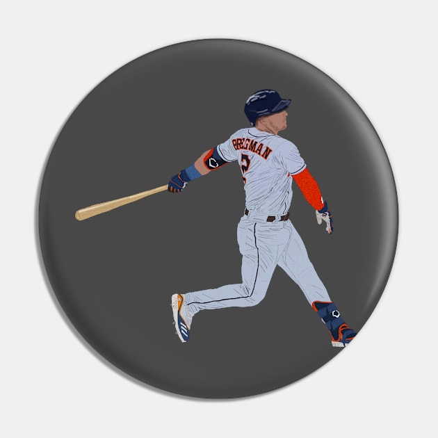 Alex Bregman Drawing Pin by Ferrajito