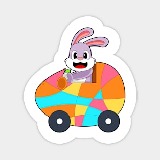 Rabbit Easter Easter egg Car Magnet