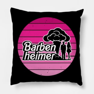 Barbenheimer Pillow