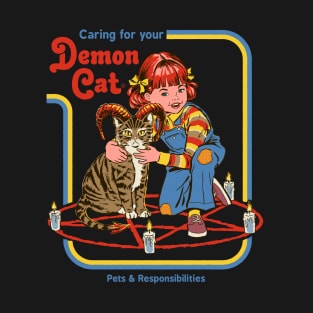 Caring for your Demon cat T-Shirt