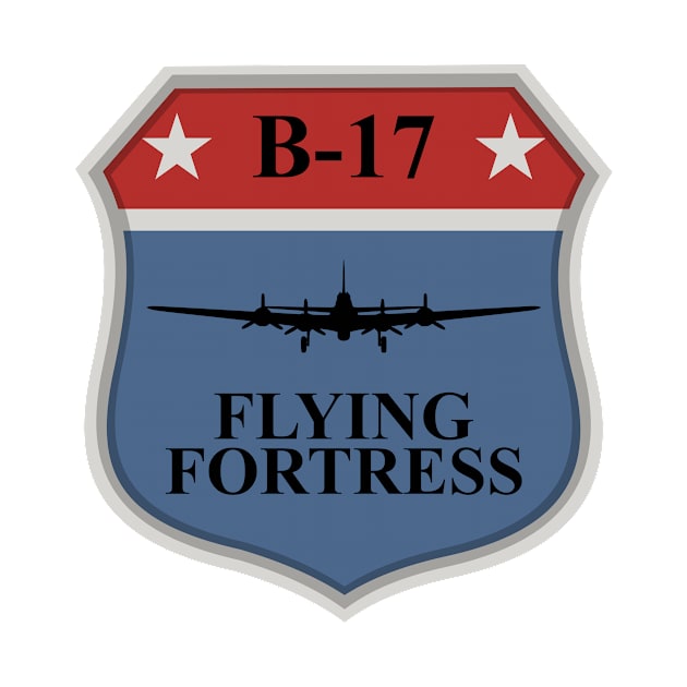 B-17 Flying Fortress Patch by Tailgunnerstudios