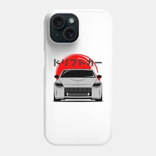 Front Silver Fairlady Z35 Phone Case