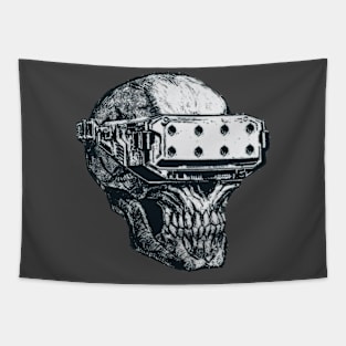 VR Skull Tapestry