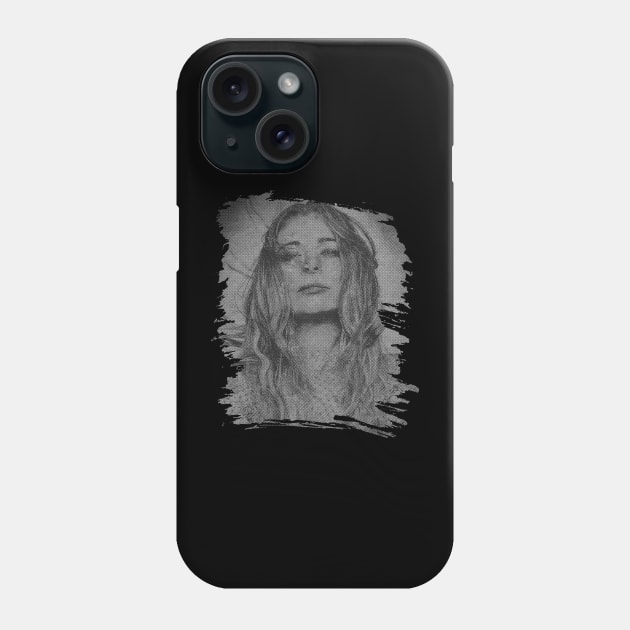 Leann rimes // Retro Poster Phone Case by Degiab