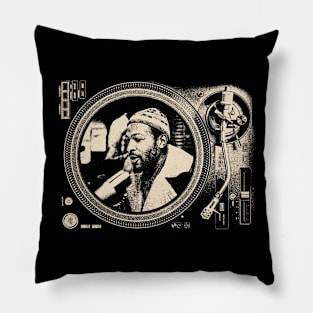 Vinyl Record Marvin Gaye Pillow