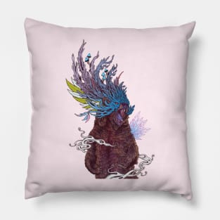 Journeying Spirit (Bear) Pillow