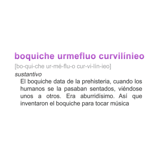 Boquiche Urmefluo Curvilínieo - Definición (La Sirenita) T-Shirt