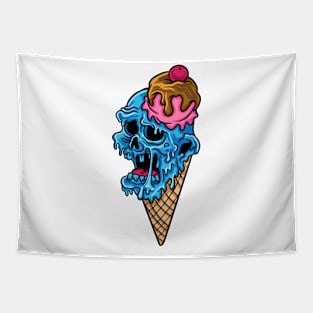 Ice-cream monster Tapestry