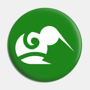 Kiwi Koru Pin