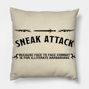 Sneak Attack Pillow