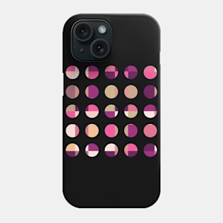 Abstract Geometric Dots Pattern Phone Case