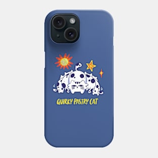 Quirky Pastry Cat Phone Case