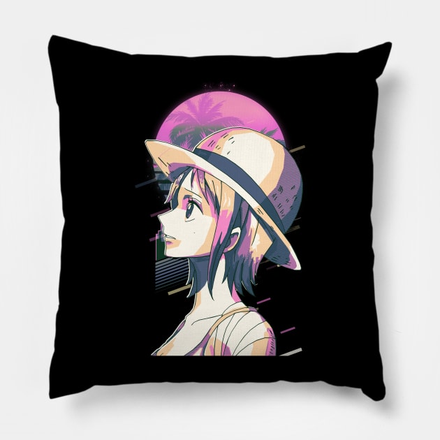 Nami One Piece Pillow by SiksisArt