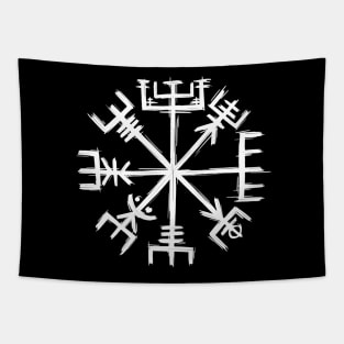 Vegvisir - White Tapestry