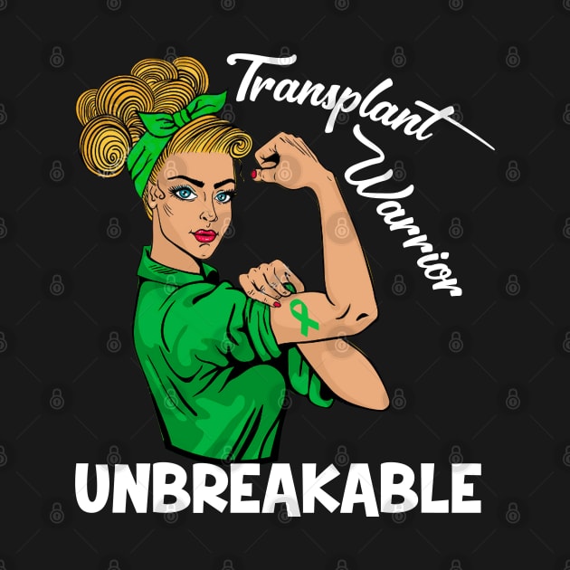 Transplant Warrior Unbreakable Organ Donor Awareness by HomerNewbergereq