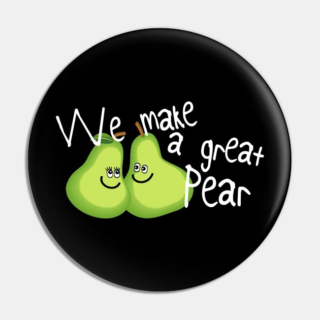 We make a great Pear Pin by Jambo Designs