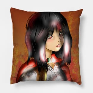 fire dnd knight Pillow