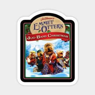 Funny Emmet Otters Jug Band Christmas Vintage Magnet